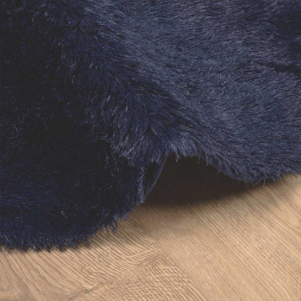 Hochflor-Teppich Sidiea 120x120cm (Polyester)