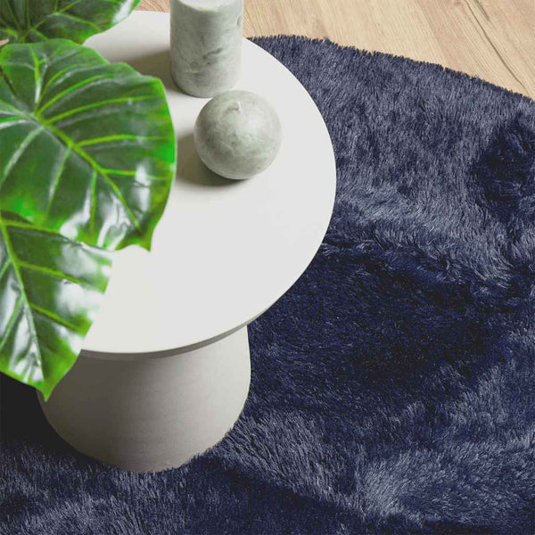 Hochflor-Teppich Sidiea 120x120cm (Polyester)