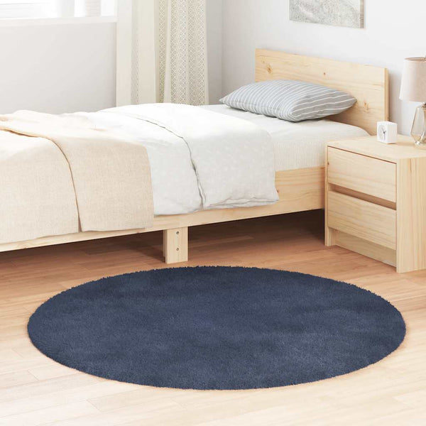 Hochflor-Teppich Sidiea 120x120cm (Polyester)