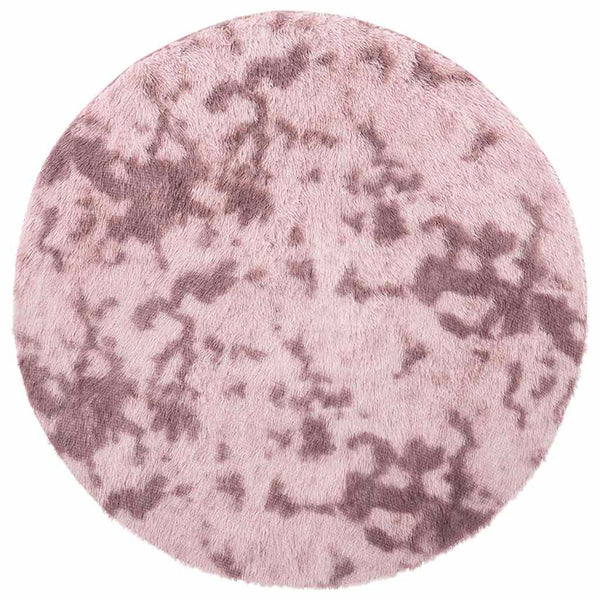 Sidiea Hochflor Teppich Staubrosa 200x200cm (Polyester)