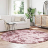 Sidiea Hochflor Teppich Staubrosa 200x200cm (Polyester)
