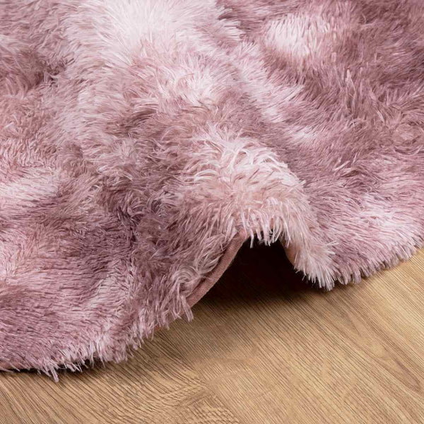 Sidiea Hochflor Teppich Staubrosa 200x200cm (Polyester)