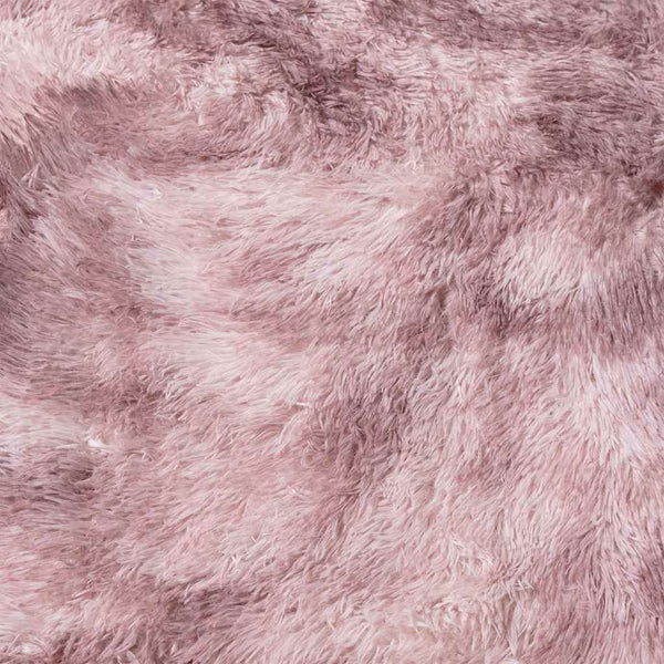 Sidiea Hochflor Teppich Staubrosa 200x200cm (Polyester)