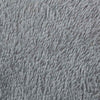 Sidiea hellgrauer Hochflorteppich 200x200cm (Hochflor-Polyester)