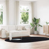 Schwarzer Hochflorteppich Sidiea 300x200cm (Hochflor-Polyester)