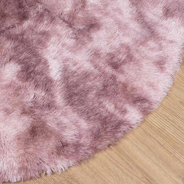 Puderrosa Hochflor-Teppich Sidiea 300x200cm (Polyester)