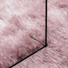 Puderrosa Hochflor-Teppich Sidiea 300x200cm (Polyester)