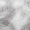 Silbergrauer Hochflorteppich Sidiea 300x200cm (Polyester)
