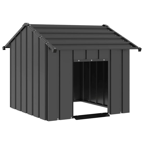Amour Hundehütte mit Dach 85x107x81cm (verzinkter Stahl)