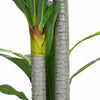 Grüner künstlicher Drachenbaum Dumitras 120cm (36 Blätter)