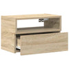 Nachttisch Sonoma-Eiche Geneva 45x26x28,5cm zur Wandmontage
