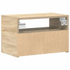Nachttisch Sonoma-Eiche Geneva 45x26x28,5cm zur Wandmontage