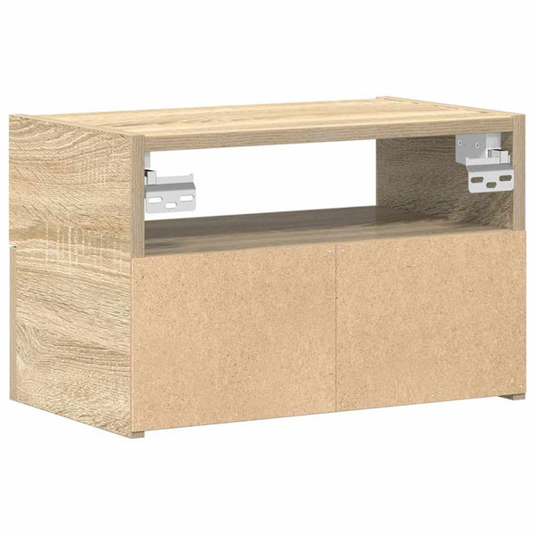 Nachttisch Sonoma-Eiche Geneva 45x26x28,5cm zur Wandmontage