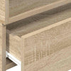 Nachttisch Sonoma-Eiche Geneva 45x26x28,5cm zur Wandmontage