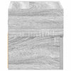 Graues Wand-Nachttisch Geneva 45x26x28,5cm