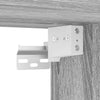 Graues Wand-Nachttisch Geneva 45x26x28,5cm