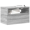 Graue wandmontierte Nachttische Geneva 45x26x28,5cm (2 Stück)