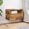 Wandmontierter Nachttisch Geneva 45x26x28,5cm (Altholz)