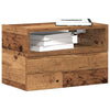 Alte Holz-Wandnachttische Genf 45x26x28,5cm (2 Stück)