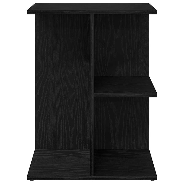 Nachttische Jorjel aus schwarzer Eiche 46,5x29x61cm (2 Stk. Holz)