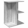 Nachttisch Jorjel Grau 46,5x29x61cm (Holz)