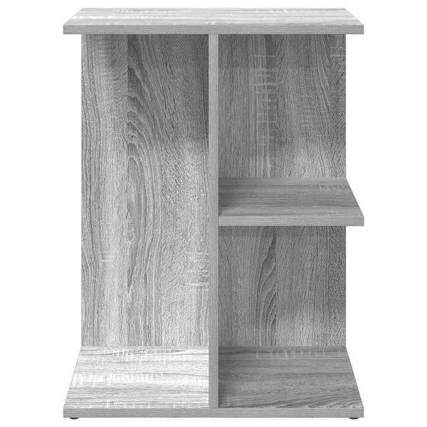 Nachttisch Jorjel Grau 46,5x29x61cm (Holz)