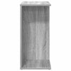 Nachttisch Jorjel Grau 46,5x29x61cm (Holz)