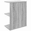 Nachttisch Jorjel Grau 46,5x29x61cm (Holz)