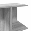 Nachttisch Jorjel Grau 46,5x29x61cm (Holz)