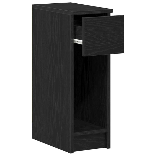 Nachttische aus schwarzer Eiche mit Schublade Rajmund 20x36x60cm (2 St.)