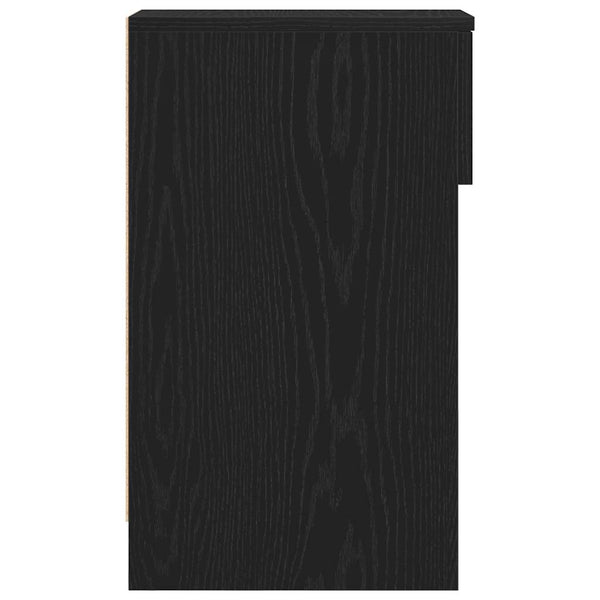 Nachttische aus schwarzer Eiche mit Schublade Rajmund 20x36x60cm (2 St.)