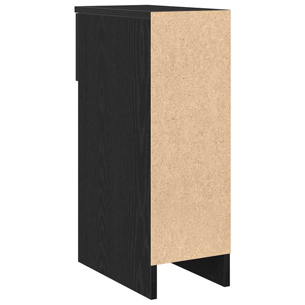 Nachttische aus schwarzer Eiche mit Schublade Rajmund 20x36x60cm (2 St.)