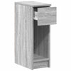 Grauer Nachttischschrank mit Schublade Rajmund 20x36x60cm (Sonoma)