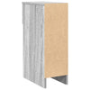 Grauer Nachttischschrank mit Schublade Rajmund 20x36x60cm (Sonoma)
