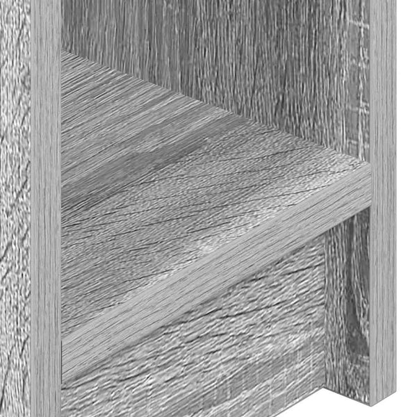 Grauer Nachttischschrank mit Schublade Rajmund 20x36x60cm (Sonoma)