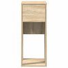 Sonoma Eiche Computerturm-Rollcontainer mit Schublade Elfia 30x44x74cm