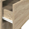 Sonoma Eiche Computerturm-Rollcontainer mit Schublade Elfia 30x44x74cm