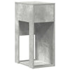 Computer-Tower-Ständer Elfia mit Box, Betonoptik grau, 30x44x74cm