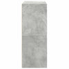 Betoninharmaa kaapit Anastasiadu 60x31x40cm (2laatikkoa 2kpl teknillinen puu)