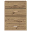 Schränke Anastasiadu 60x31x40cm (2 Schubladen 2er-Set Handwerkertechnisches Holz)