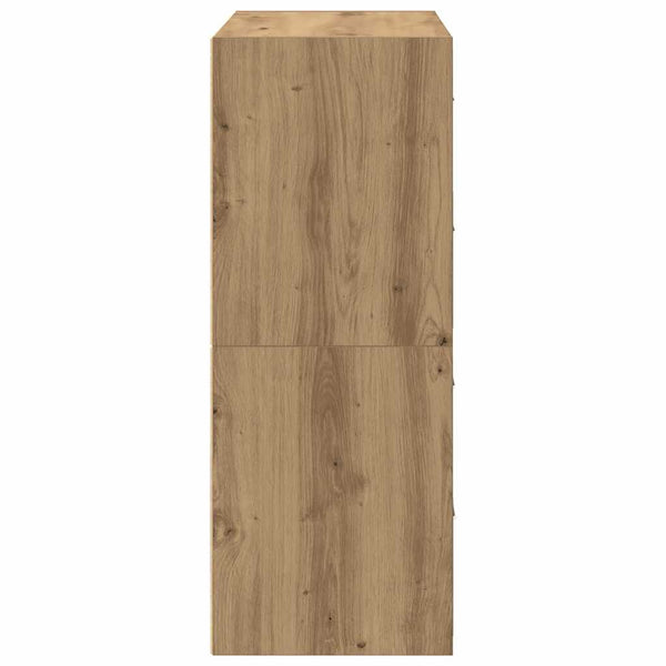 Schränke Anastasiadu 60x31x40cm (2 Schubladen 2er-Set Handwerkertechnisches Holz)