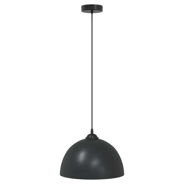 Schwarze Hängeleuchten Dilechi Ø30cm (2 Stk. höhenverstellbar E27 Metall)
