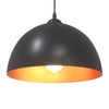 Schwarze Hängeleuchten Dilechi Ø30cm (2 Stk. höhenverstellbar E27 Metall)