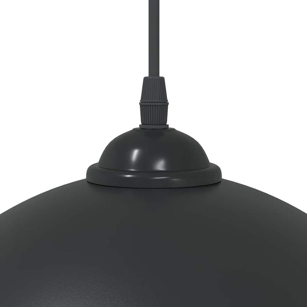 Schwarze Hängeleuchten Dilechi Ø30cm (2 Stk. höhenverstellbar E27 Metall)