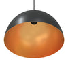 Schwarze Hängeleuchten Dilechi Ø30cm (2 Stk. höhenverstellbar E27 Metall)