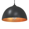Schwarze Hängeleuchten Dilechi Ø30cm (2 Stk. höhenverstellbar E27 Metall)