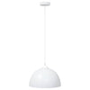 Weiße Pendelleuchten Dilechi Ø30cm (2 Stück, höhenverstellbar, E27)