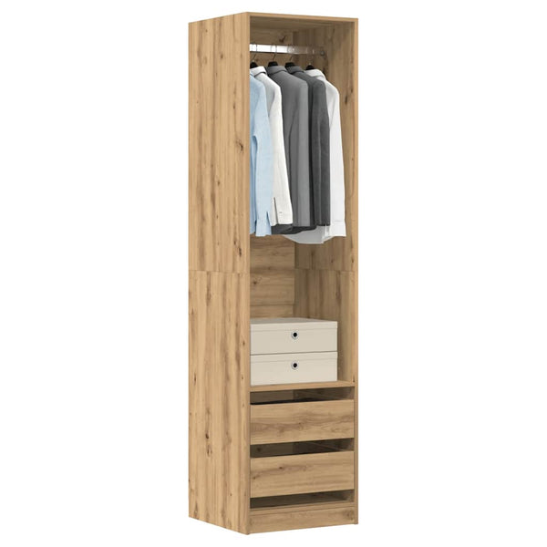 Handgefertigter Eichenschrank Onal 50x50x200cm (Holz)