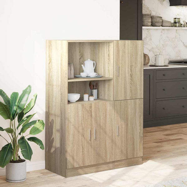 Sonoma oak keittiökaappisarja Emiliana (2-osainen, engineered wood)