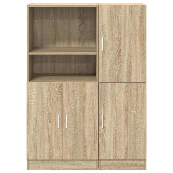 Sonoma oak keittiökaappisarja Emiliana (2-osainen, engineered wood)
